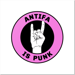 Antifa Is Punk Posters and Art